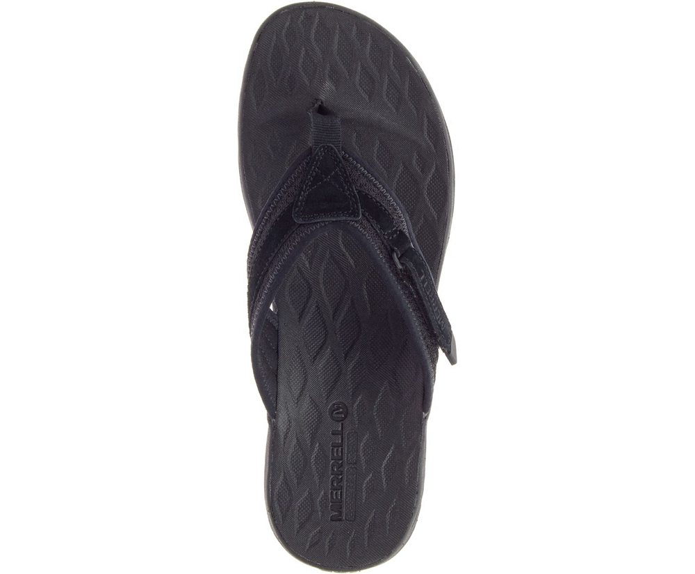 Merrell Sandals Black - Siren 2 Flip - Womens 64MCVLPQT